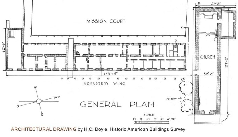 General Ground Plan of San Miguel
