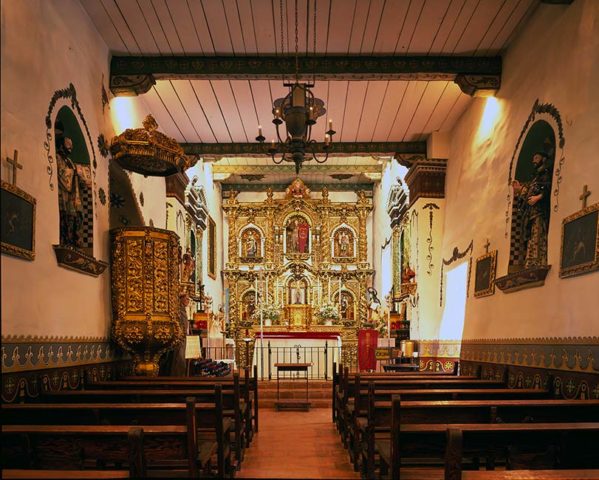 The Serra Chapel Interior