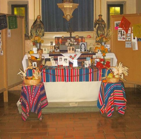 Santa Clara de Asis Altar of Remembrance