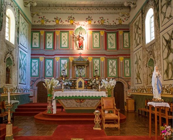 Mission San Francisco Solano Altar
