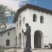 Fr. Serra Statue in Front of San Luis Obispo Mission