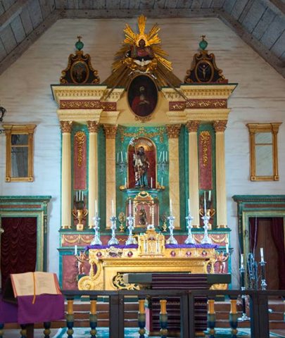 Altar in San José Church