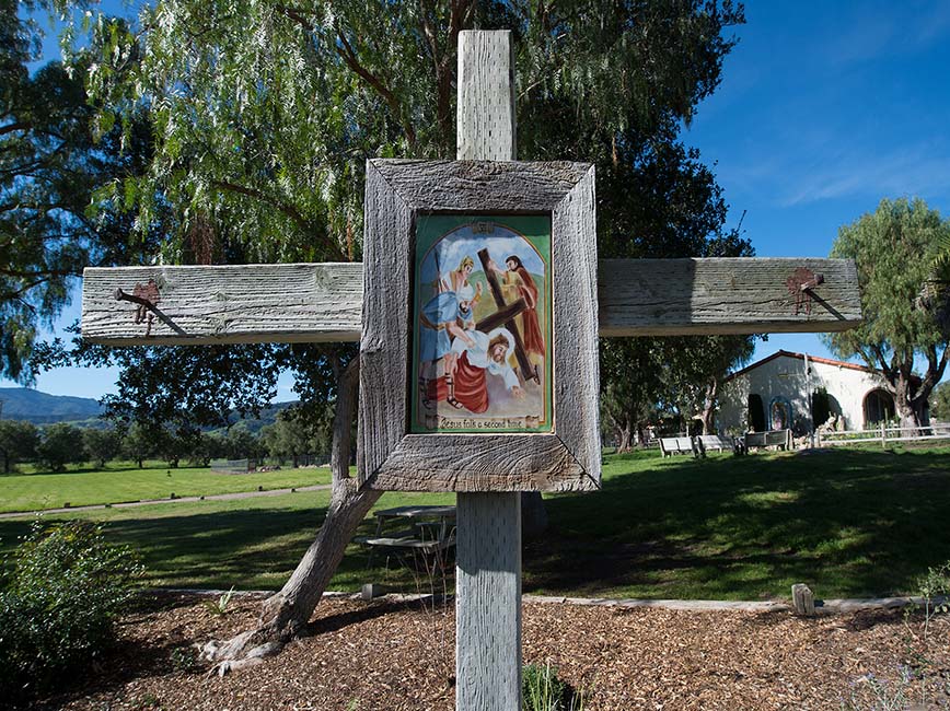 Stations of the Cross at Mission Santa Inés