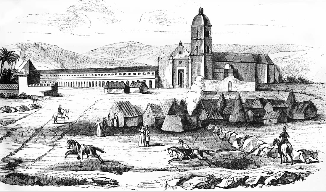 San Luis Rey Duhaut-Cilly 1827