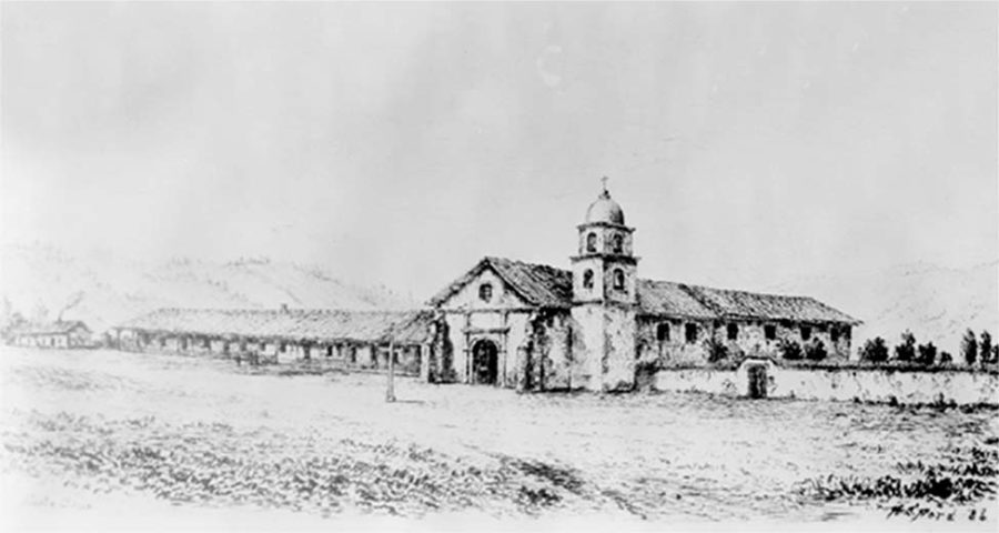 Mission Santa Cruz by H.C. Ford 1883