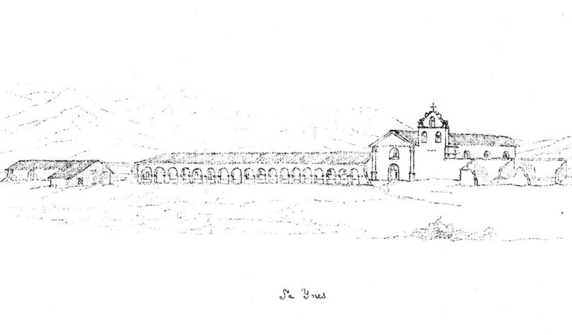 Santa Inés By H.M.T. Powell c. 1853