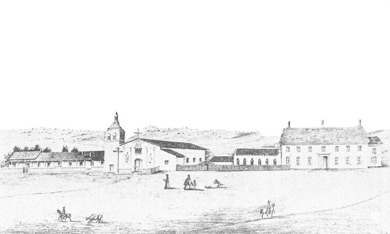 Mission and College of Santa Clara 1856