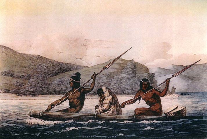 San Francisco de Asis Indians Navigating San Francisco Bay