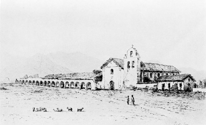 Mission Santa Inés by Henry Chapman Ford