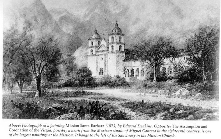 Mission Santa Bárbara by Edwin Deakin