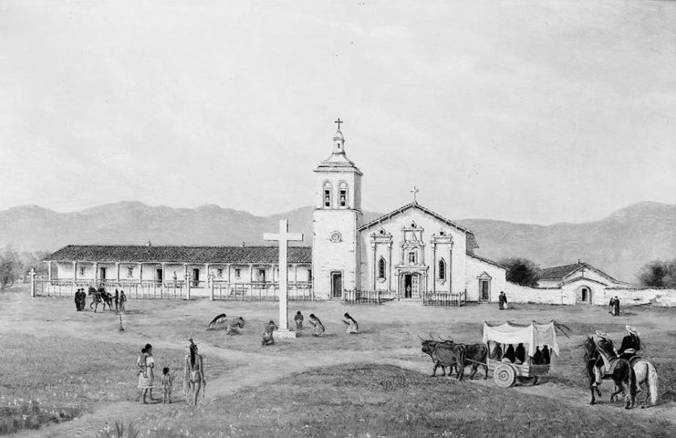 Mission Santa Clara 1885