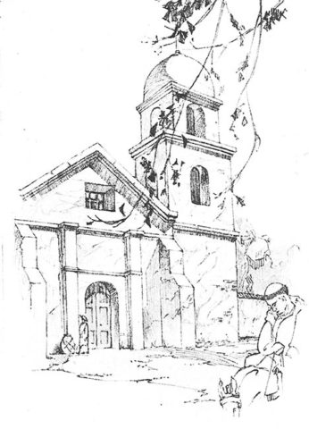 Mission Santa Cruz by W.L. Hamby