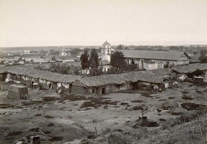 San Buenaventura Behind the Mission Complex