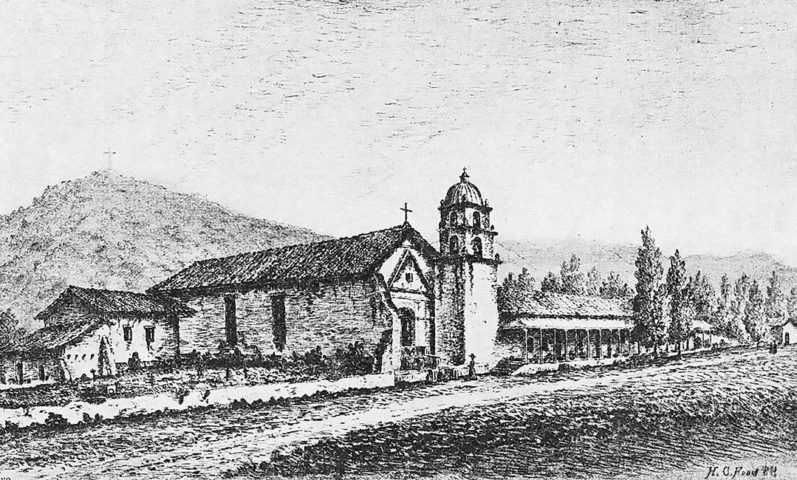 Mission San Buenaventura 1883