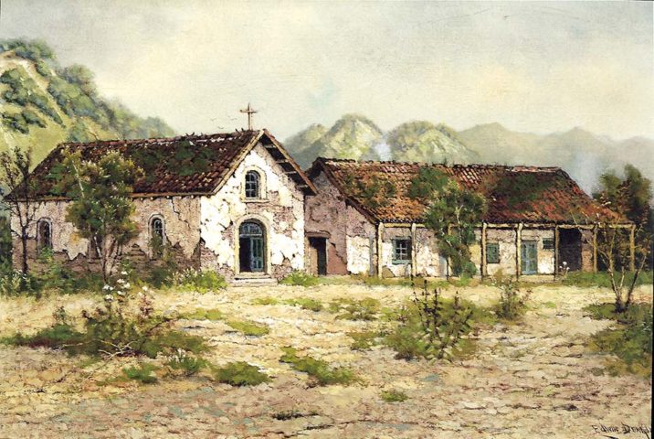 Mission San Francisco Solano by Edwin Deakin 1899