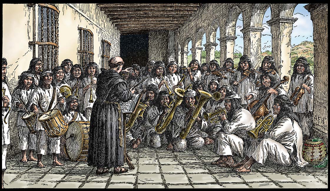 San José Mission Band Led by Fr. Narciso Durán