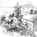 Mission San Buenaventura Late 19th Century Drawing