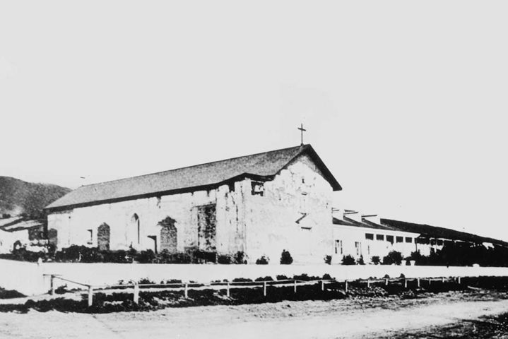 San José Mission Before 1868 Earthquake