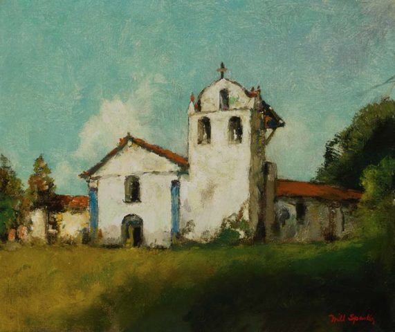Mission Santa Inés Painting