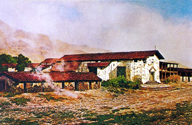 Mission San José by Edwin Deakin