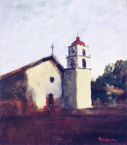 Mission San Buenaventura by Will Sparks