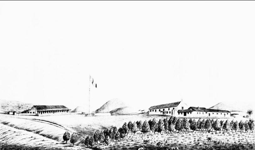 Mission San Diego by Henry Miller 1856
