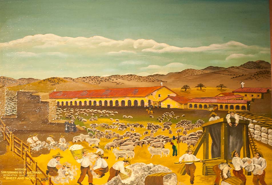 Sheep and Wool Gathering by Escobar-Keith