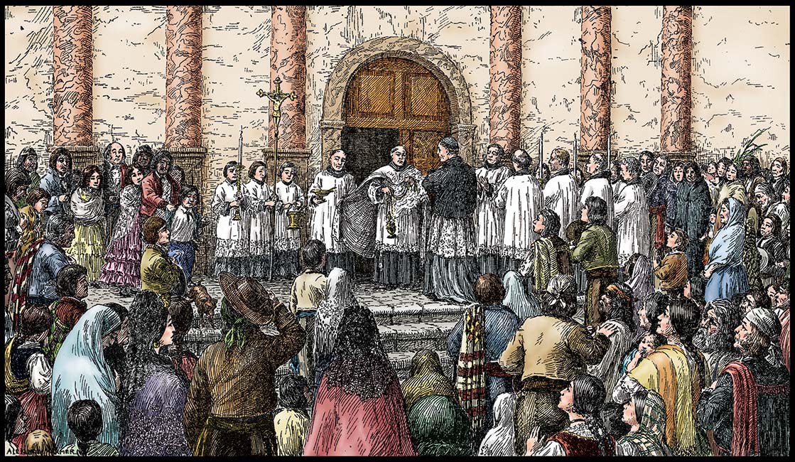 Reception of Bishop García Diego